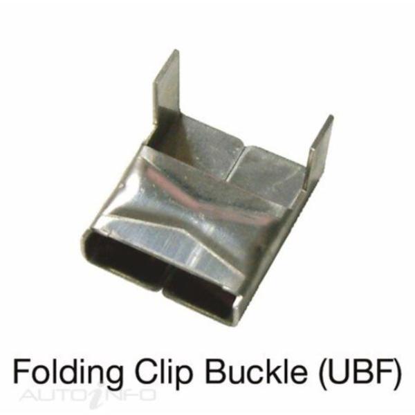 UNIBAND FOLD-OVER BUCKLES 5/8 IN BOX OF 100