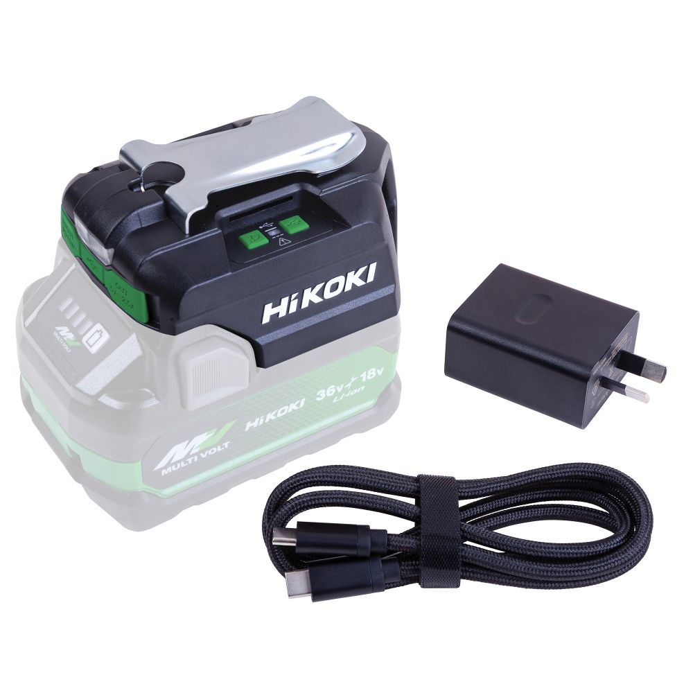 Hikoki USB Portable Power Charger Set