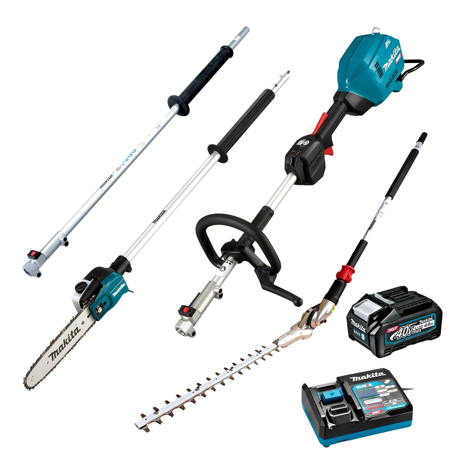 Makita XGT SPLITSHAFT 3PC KIT 1x4AH