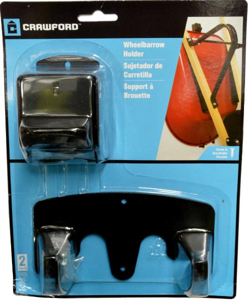 Crawford Wheel Barrow Hanger Wall Bracket #WBH