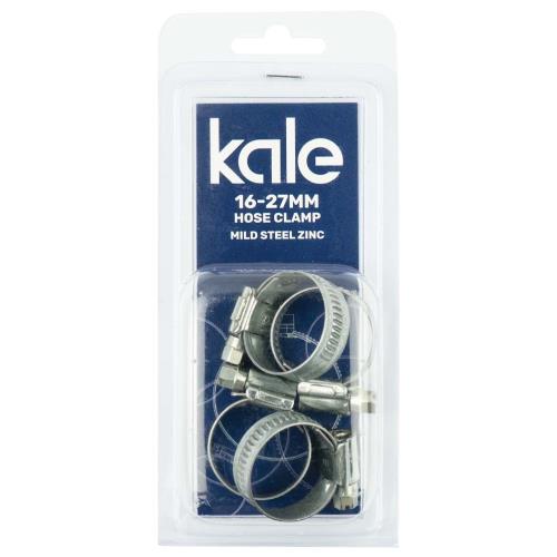 Kale WD12 16-27mm W1-R 4pk - Mild Steel Zinc