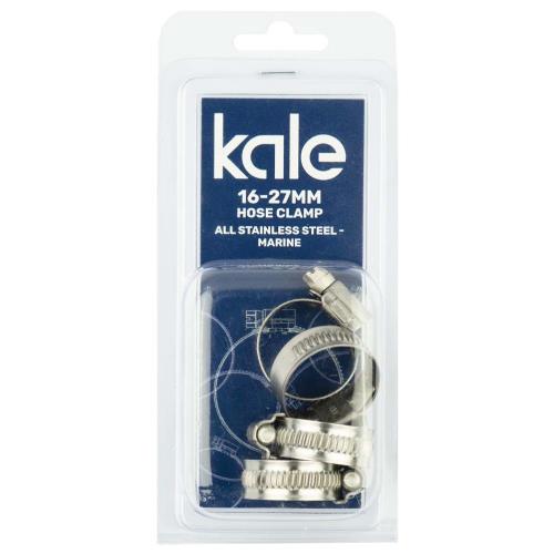 Kale Wd12 16-27mm W4-R 4Pk - All Stainless Marine