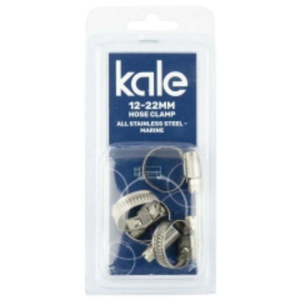 Kale Wd9 12-22mm W4-R 4Pk - All Stainless Marine