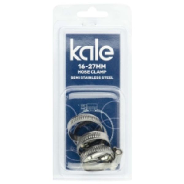 Kale Wd9 16-27mm W2-R 4Pk - Semi Stainless