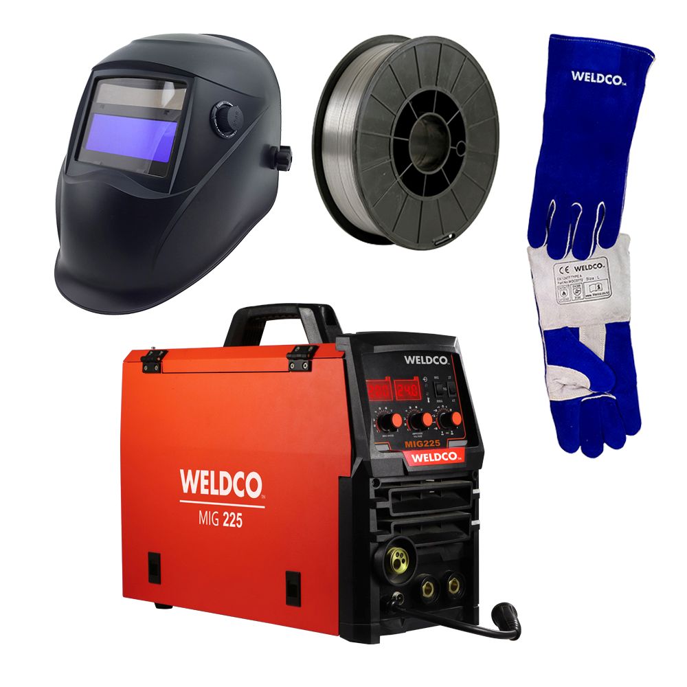 WELDCO MIG225 WELDER PACKAGE-A