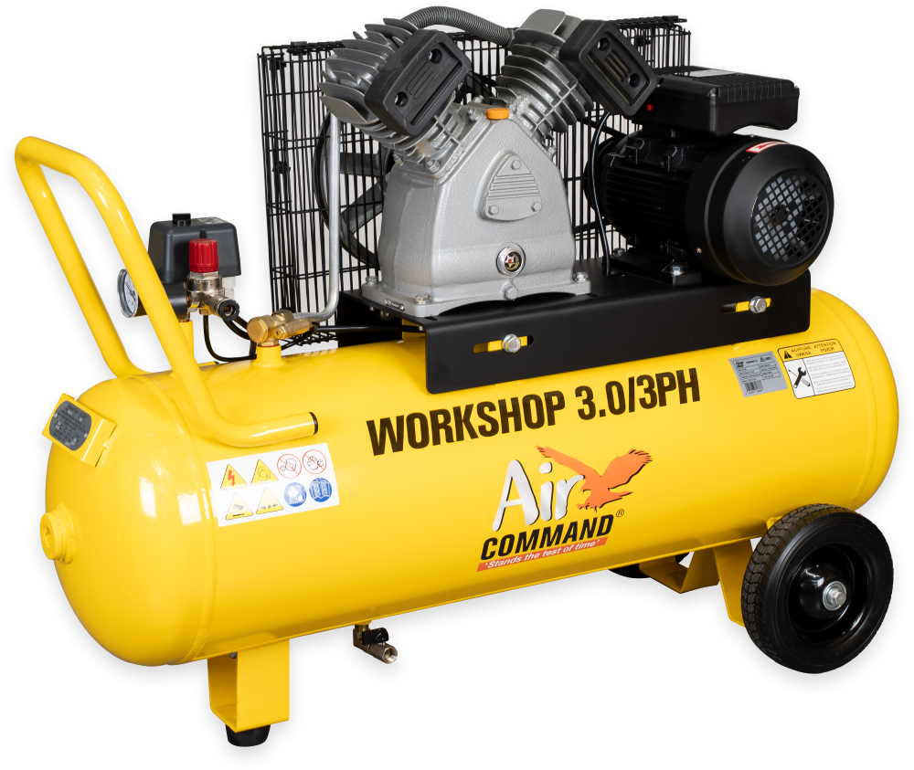 Air Command Workshop 3.0/3PH Air Compressor 3-Phase (400v)