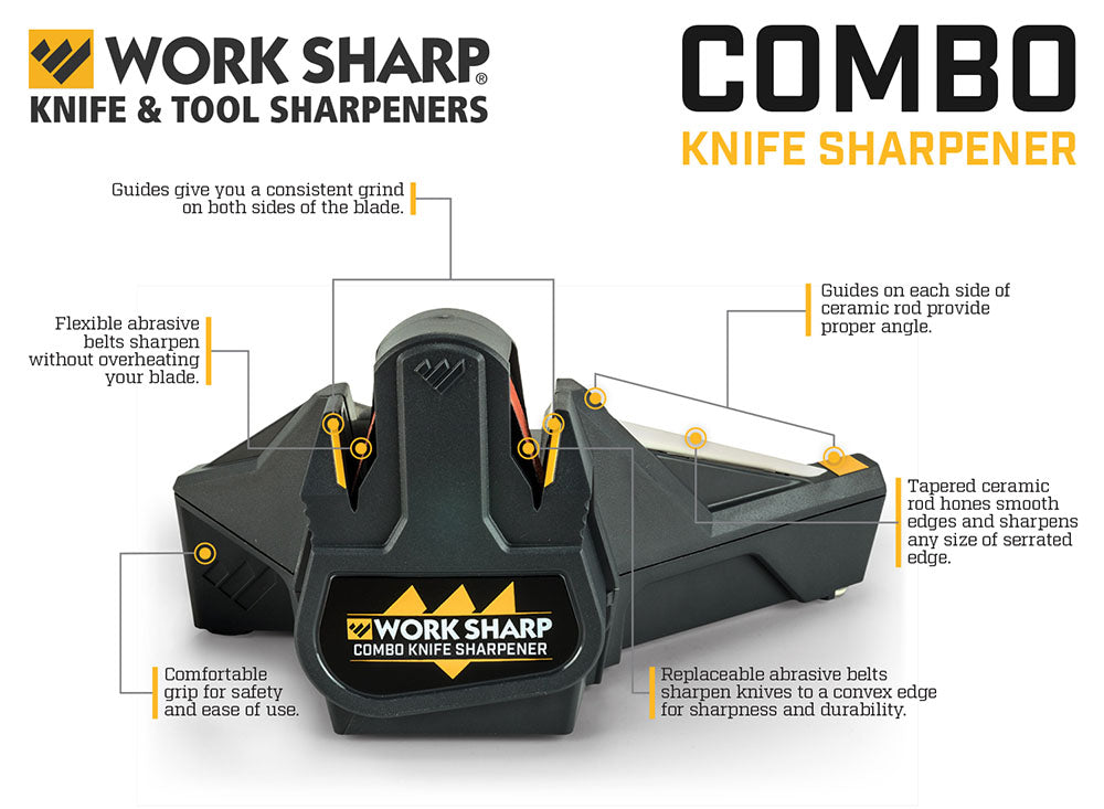 Worksharp Combo Knife Sharpener
