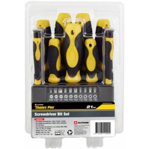 Powerbuilt 21Pc Screwdriver And Bit Set