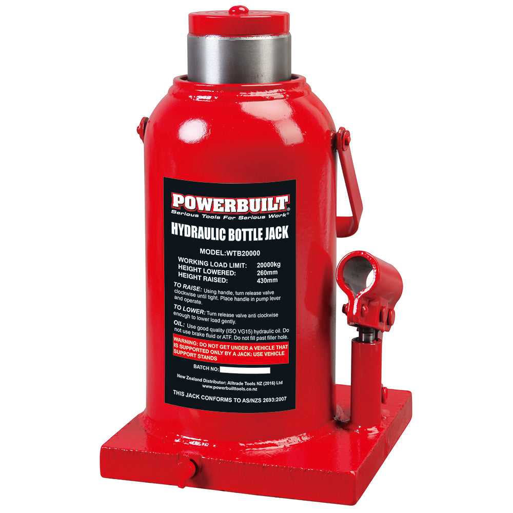 Powerbuilt 22 Ton / 20000Kg Bottle Jack