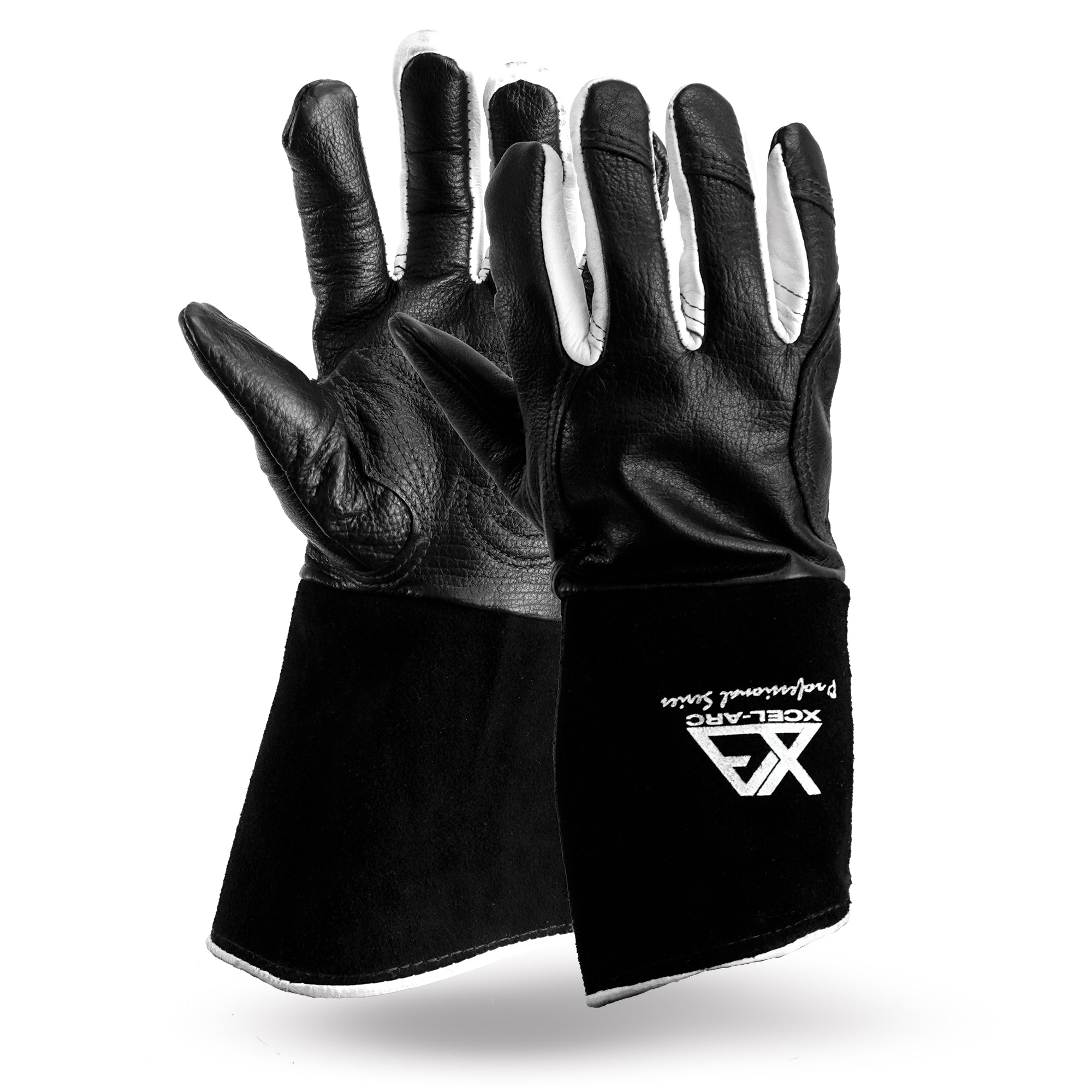 XCELARC BLACK SOFT TOUCH TIG WELDING GLOVES X LARGE