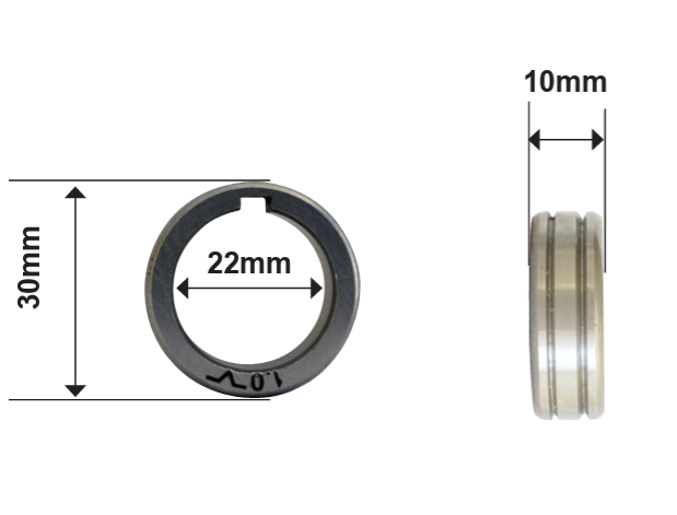 Xcel 0.6mm rollers