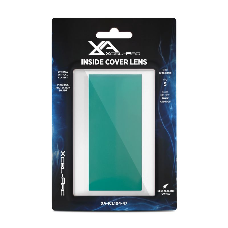 Xcel-Arc Inside Cover Lens 104x47mm 5 Pack