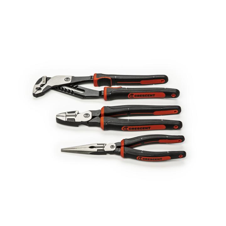 Crescent 3 PC Z2 MIXED DUAL MATERIAL PLIER SET