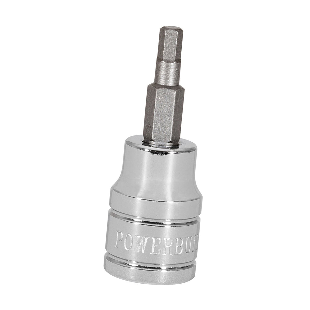 Powerbuilt Male Hex Socket 3/8In Dr X 1 8In