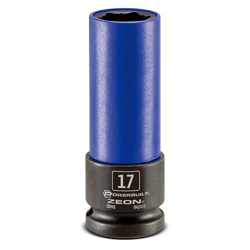 Powerbuilt Socket - Powerbuilt 1/2Dr 17mm Zeon Wheel Nut Socket