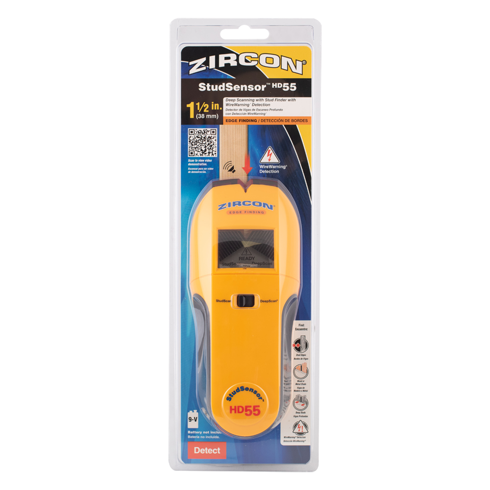 Zircon #HD-55 STUD SENSOR/ EDGE FINDER