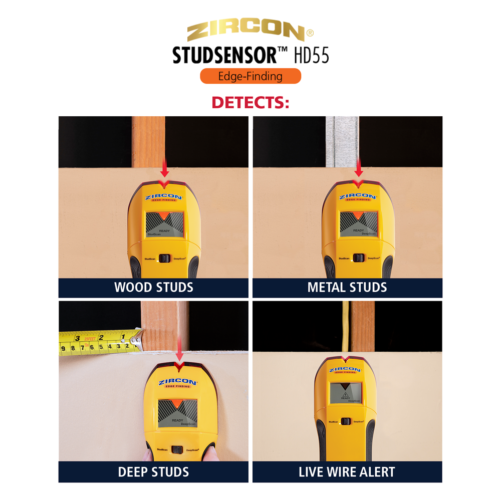 Zircon #HD-55 STUD SENSOR/ EDGE FINDER