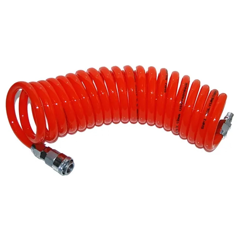 ITM Recoil PU Air Hose Orange - 8 x 12mm - 5M