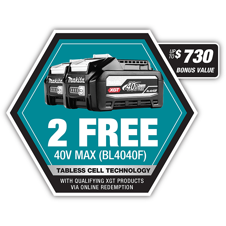 Makita 40Vmax XGT Brushless 430mm 17in Lawn Mower Kit