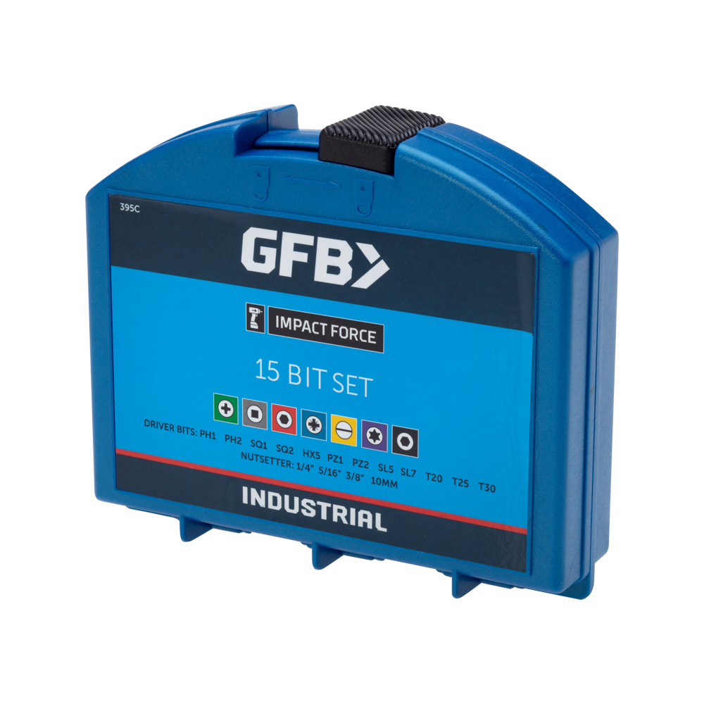 GFB 15pc Screwdriver Bit Set