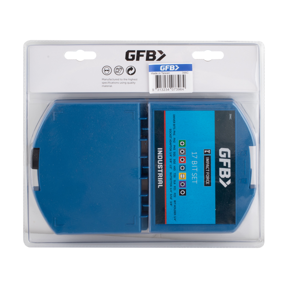 GFB 17pc Screwdriver Bit Set