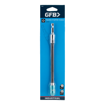 GFB flexible shaft bit holder packaging on a white background