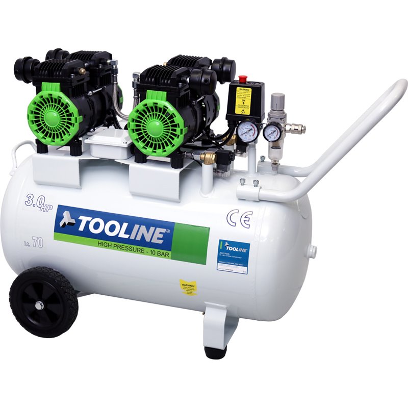 Tooline AC2270OL 70 Oilless Compressor