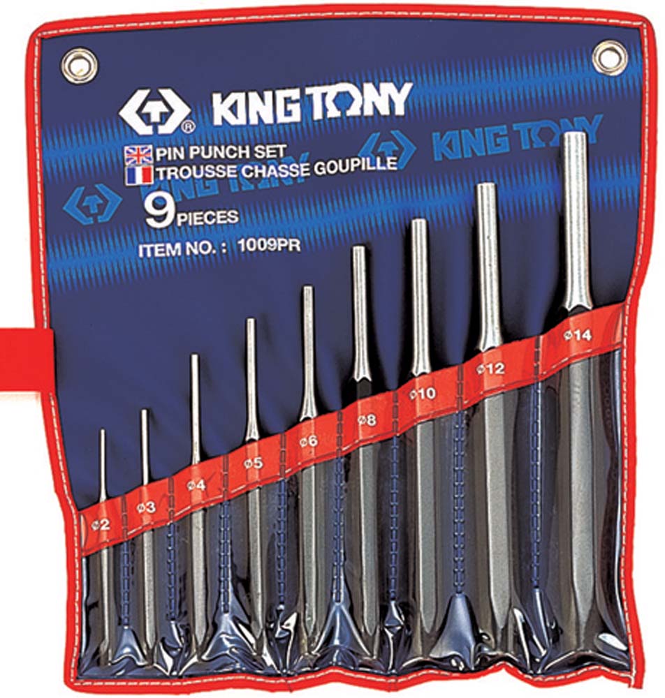 King Tony 9Pc Pin Punch Set