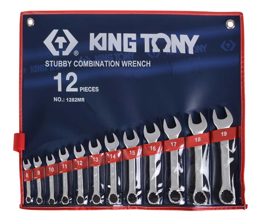 King Tony Stubby R&Oe Wrench Set 8-19mm