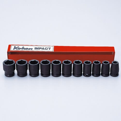 Koken 13241M Impact Socket Set 11pc 3/8 in Dr 9-19mm