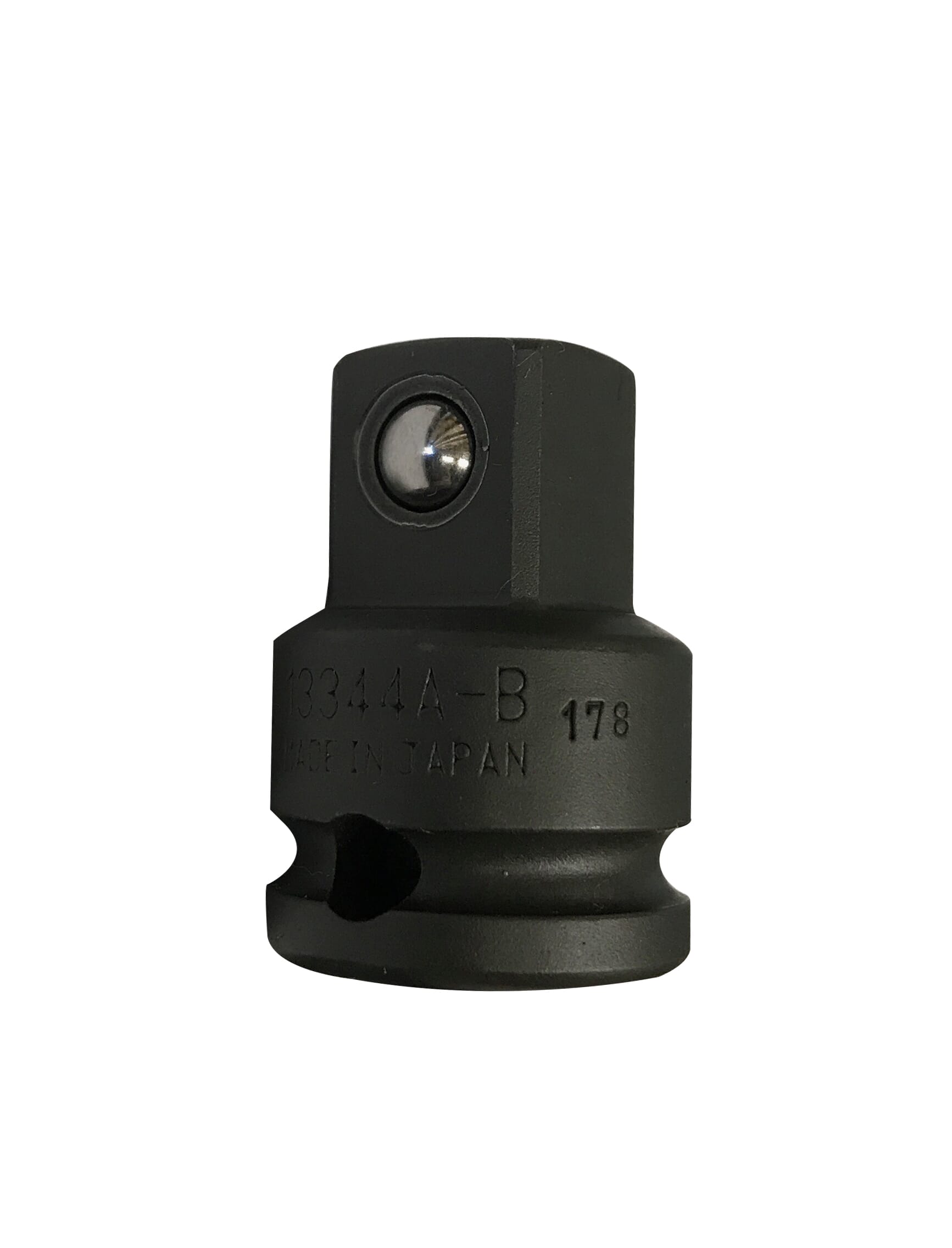 Koken 13344A-B Impact Adaptor With Ball 3/8 in F x 1/2 in M