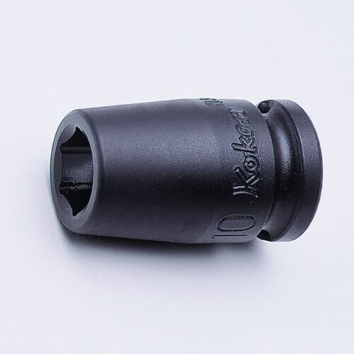 Koken 13400M Impact Socket 3/8 in Dr 22mm