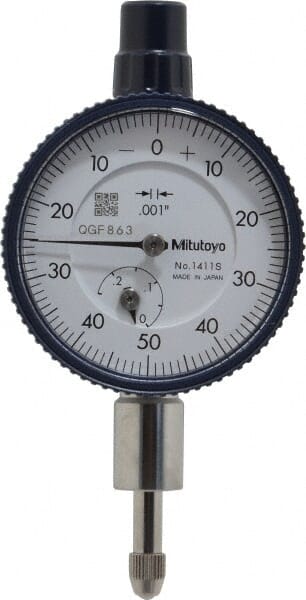 Mitutoyo Dial indicator .25 in x .001 in