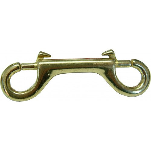 Xcel Double End Snaphook - Brass #162 100mm