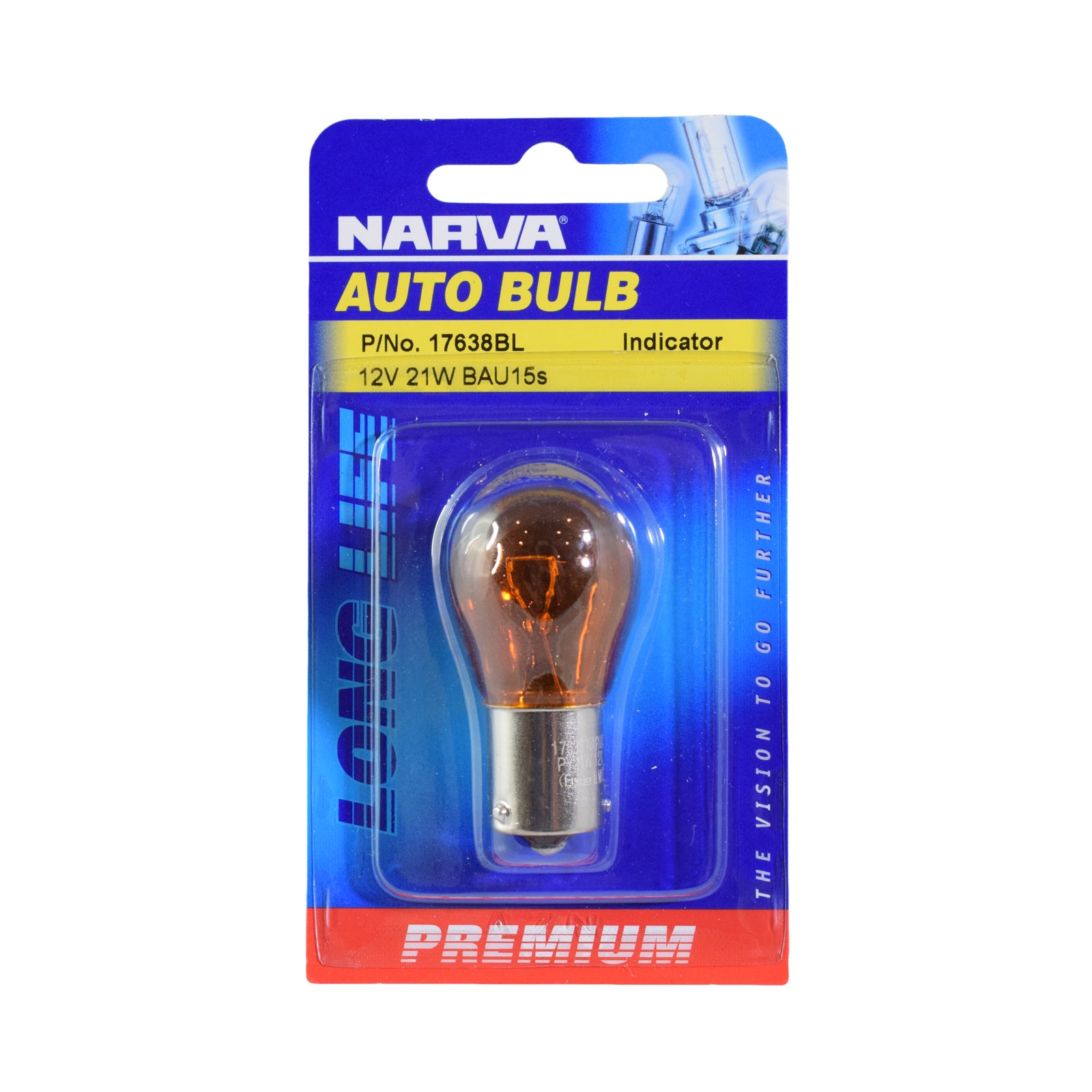 Narva Long Life 384 12V 21W Bau15S