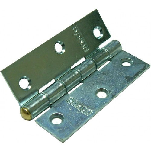 Gartner Butt Hinge - Narrow Loose Pin ZP #BH90-NLZ 90mm