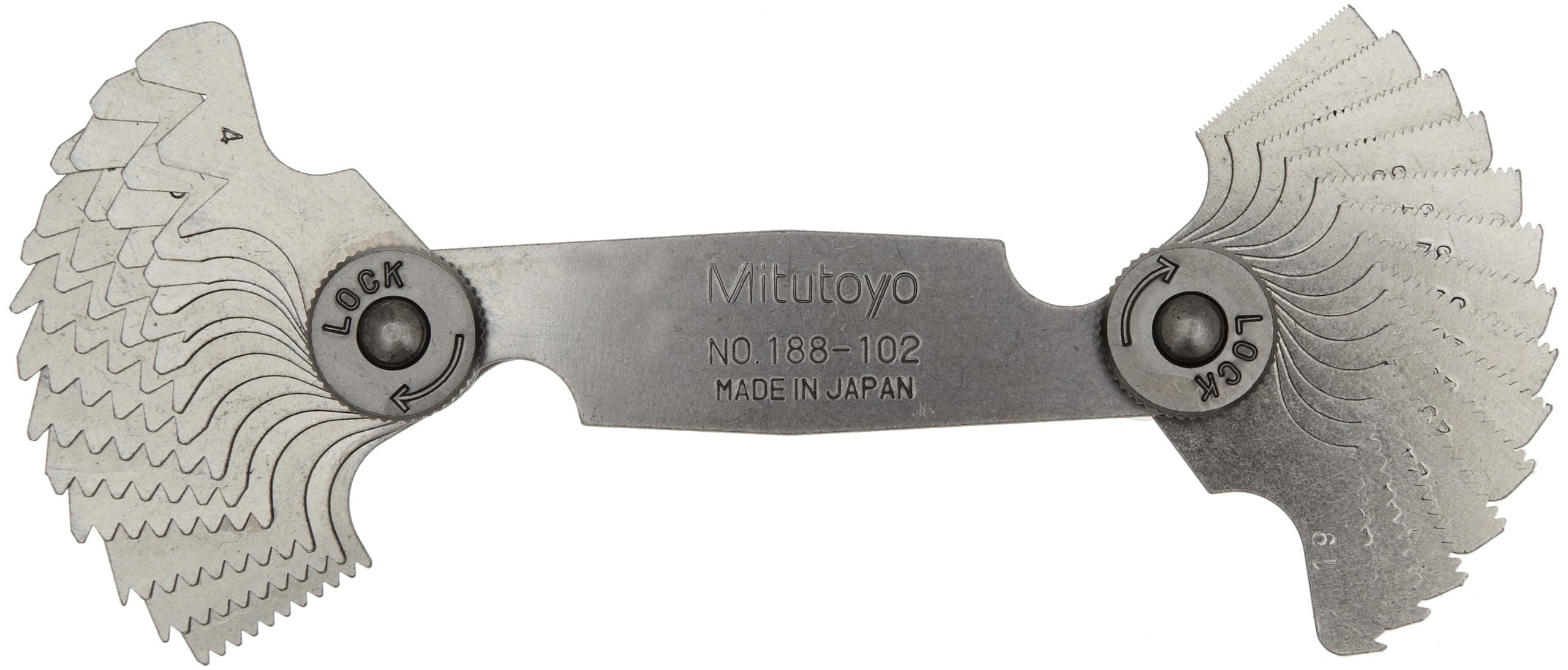 Mitutoyo Thread Gauge 4-60 TPI Whitworth