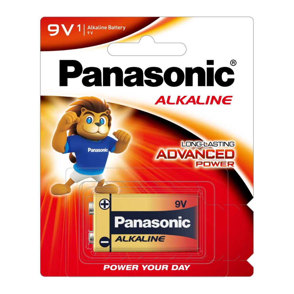 Panasonic 9V Battery Alkaline 1Pk