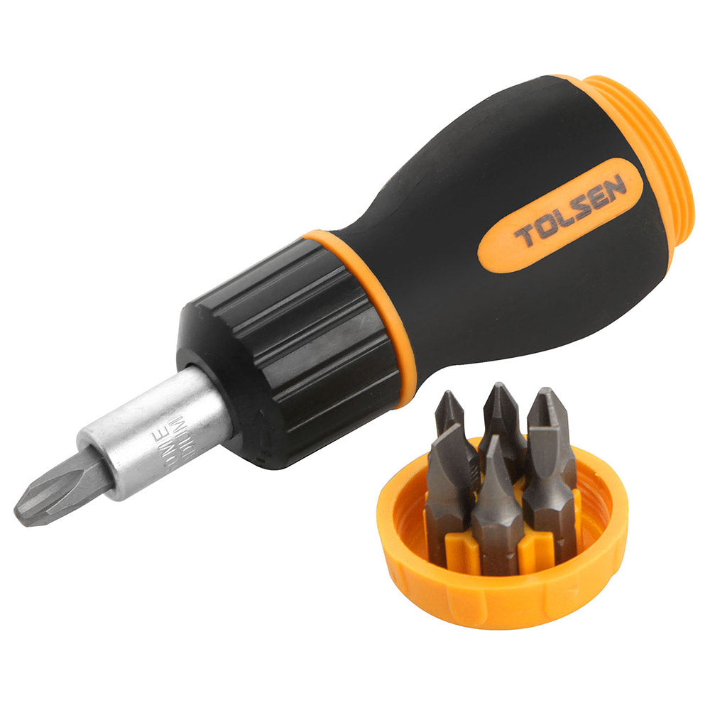 Tolsen 7-in-1 Ratchet Driver