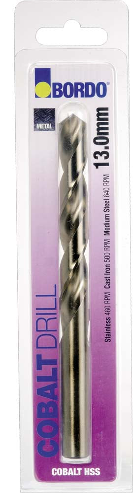 Bordo Jobber Drill 8.00mm Cobalt Single Pack