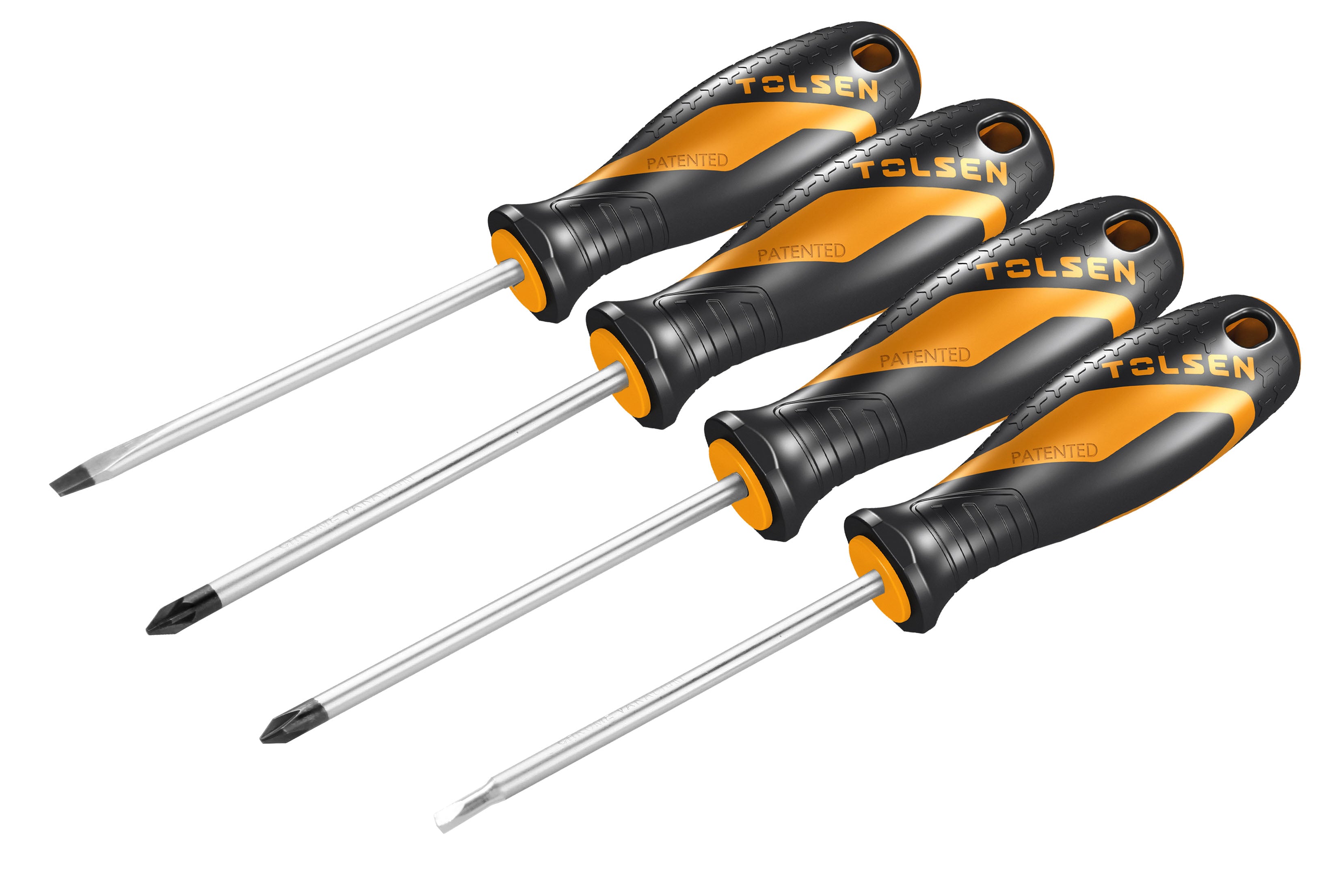 Tolsen 4 Pc Screw Driver Set