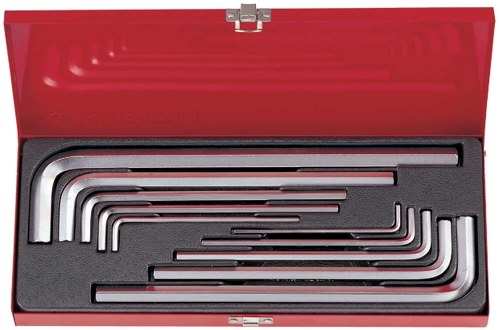 King Tony 10Pc Met X.Lng Met Hex Key Set