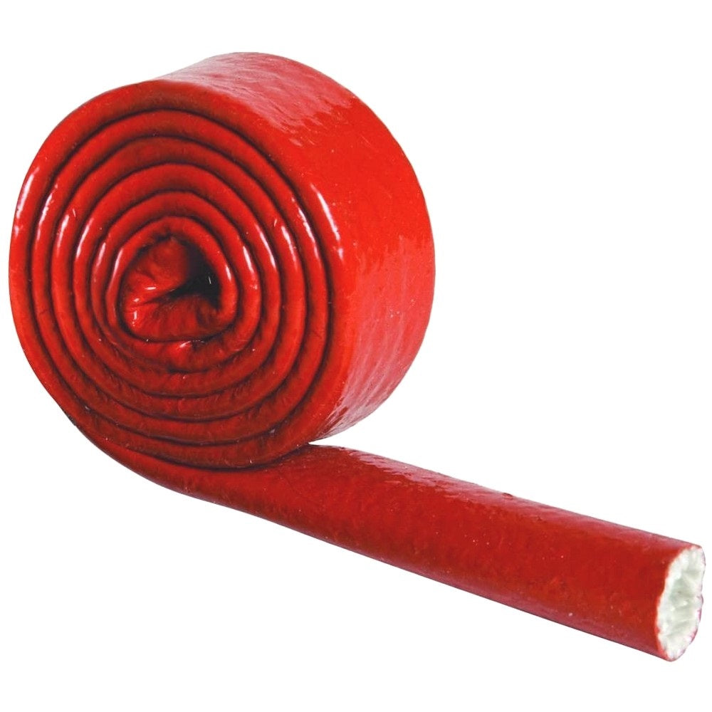 Heatshield Fire Shield Sleeving Red 3/4in X 1M