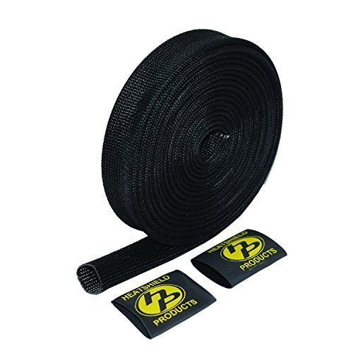 Heatshield Fire Shield Sleeving 1in X 1M Black