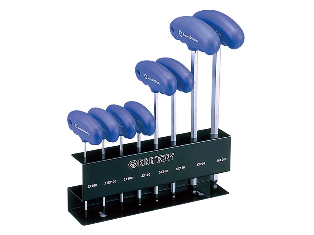 King Tony 8Pc Ball Hex Wrench Stand Set