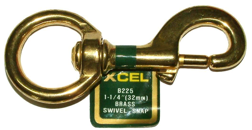 Xcel Standard Snaphook - Brass #225 32mm