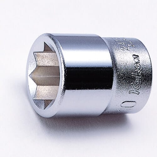 Koken 2415A 8pt Socket 1/4 in Dr 1/4 in Double Square