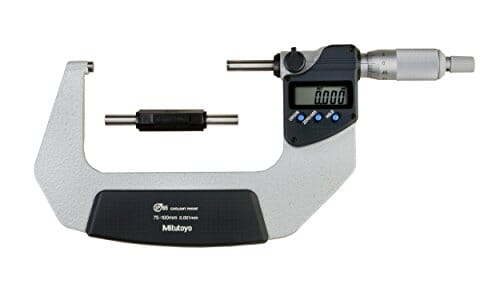 Mitutoyo Digimatic Micrometer 75-100mm IP65 Coolant Proof without Data Output