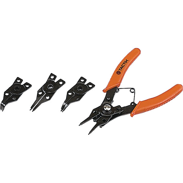 Tactix Pliers Circlip 4Pc Set