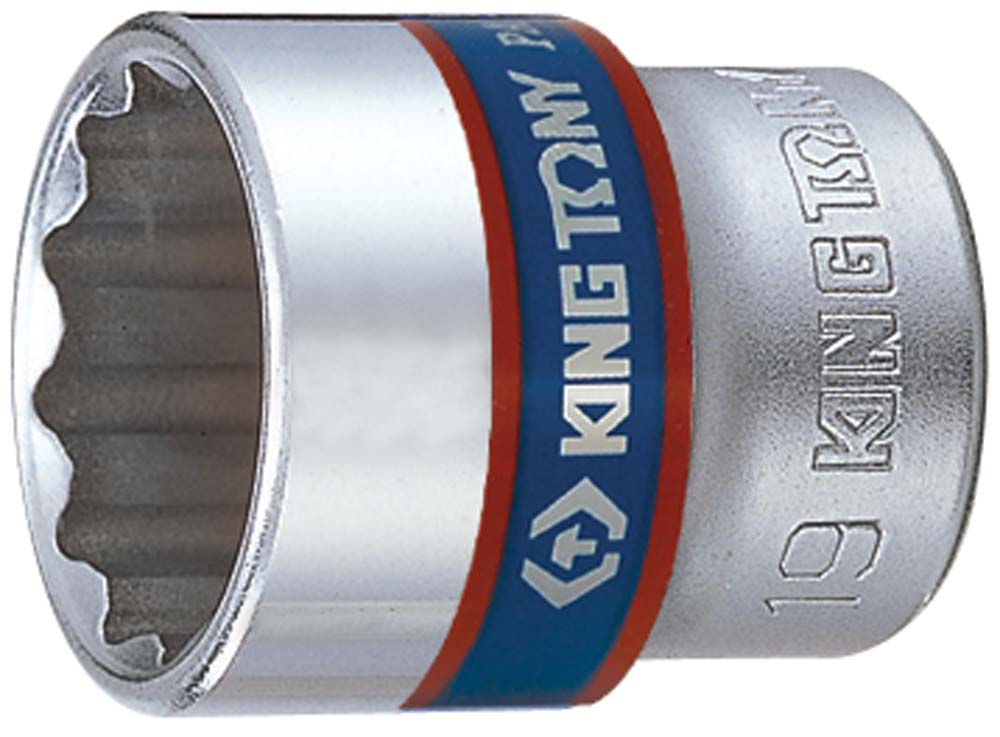 King Tony 3/8Dr 19mm 12Pt Socket